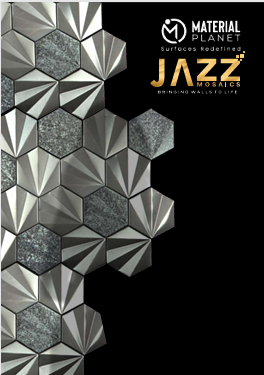 Jazz Mosaics Size-1feet by 1feet Material Planet