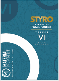 Styro6 Charcoal Panel 4mm Size-8feet by 2feet 8feet by 4feet Material Planet